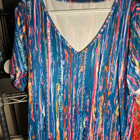 Ladies Multi Colored Shirt XXL - Picture 1 of 2